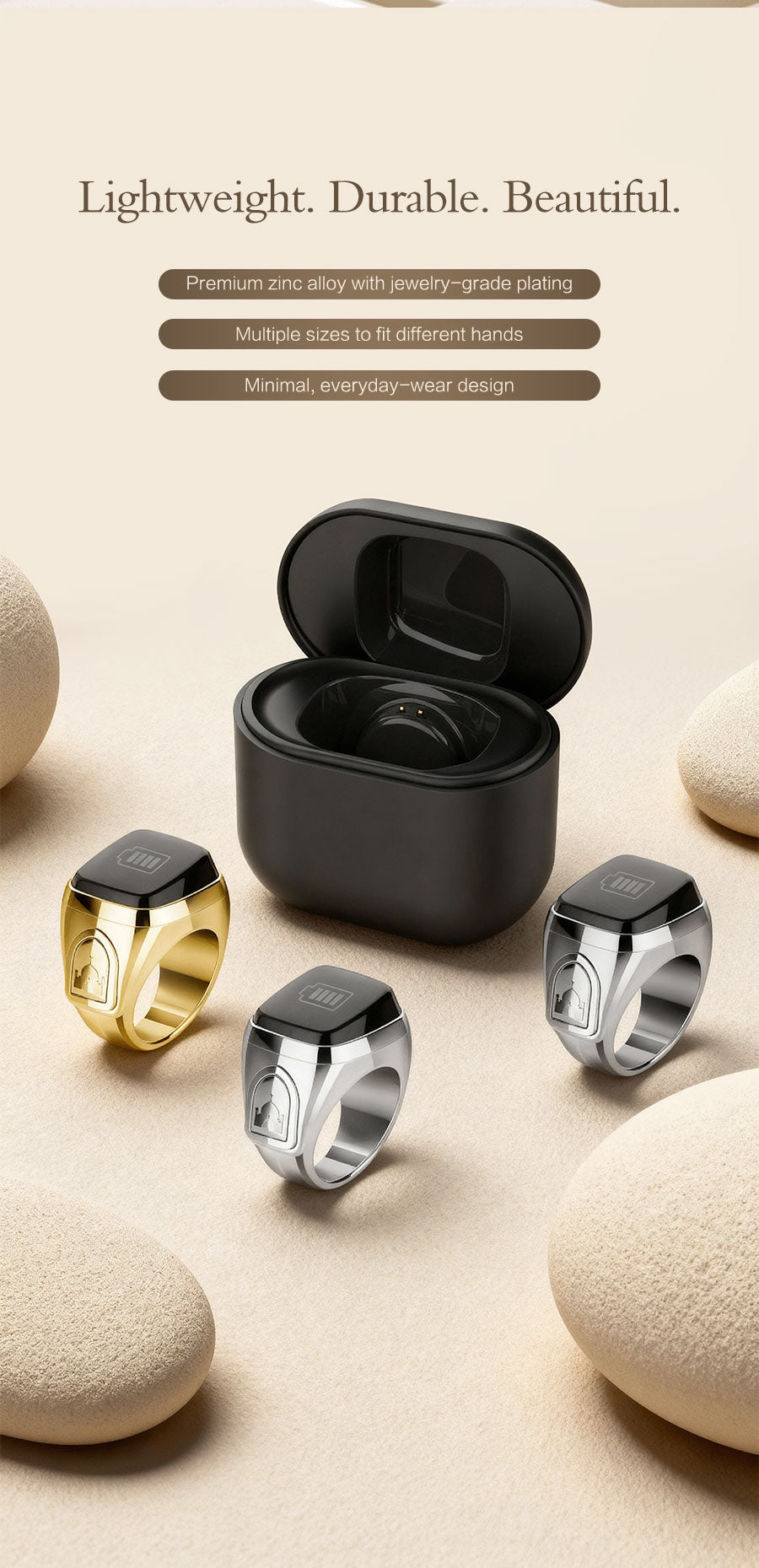 ZIKR VIBE STR03 — HKEIA Award 2025 Smart Tasbih Ring