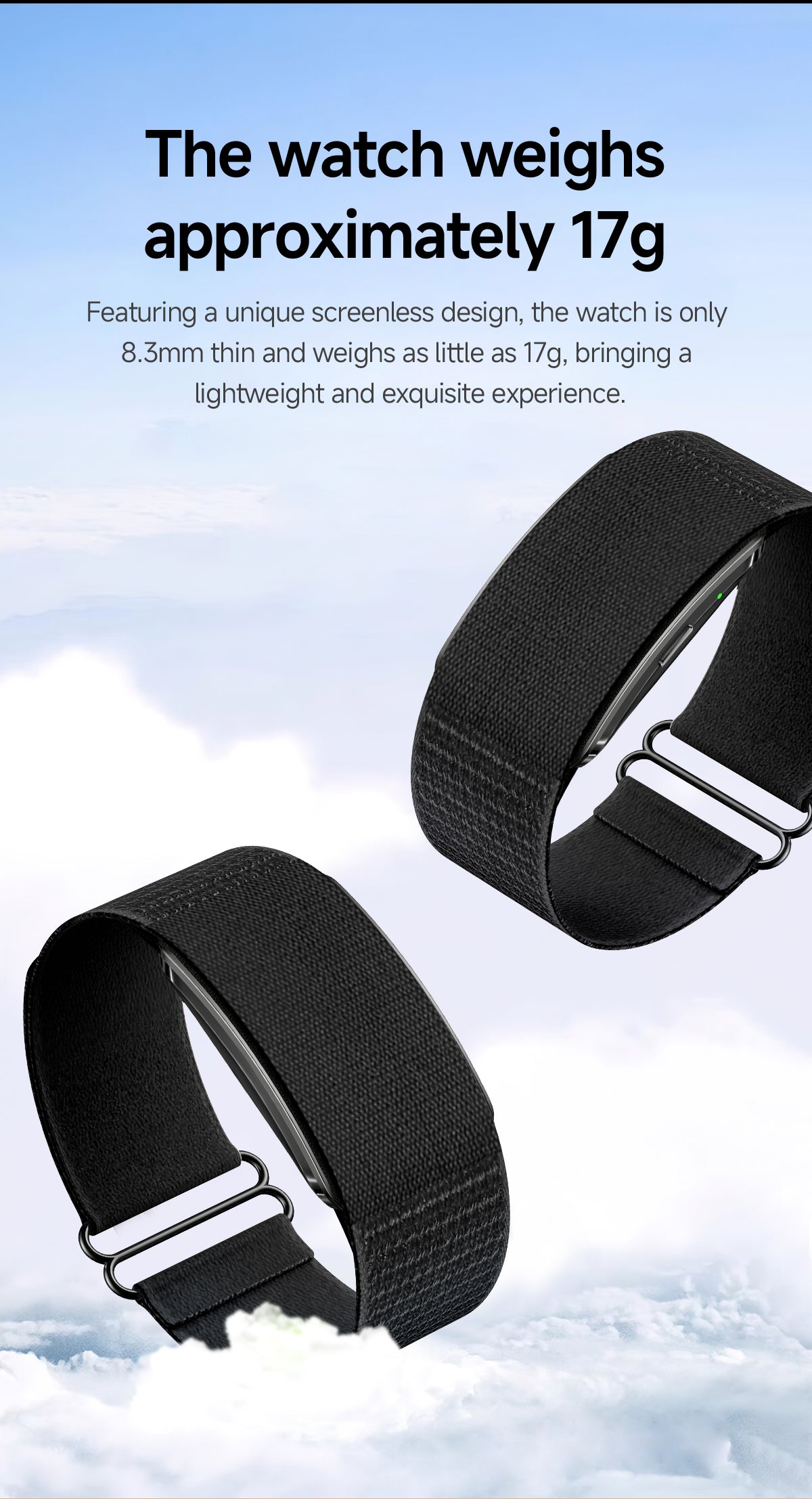 Soul Vibe Band G71 — Screenless Sensor Band