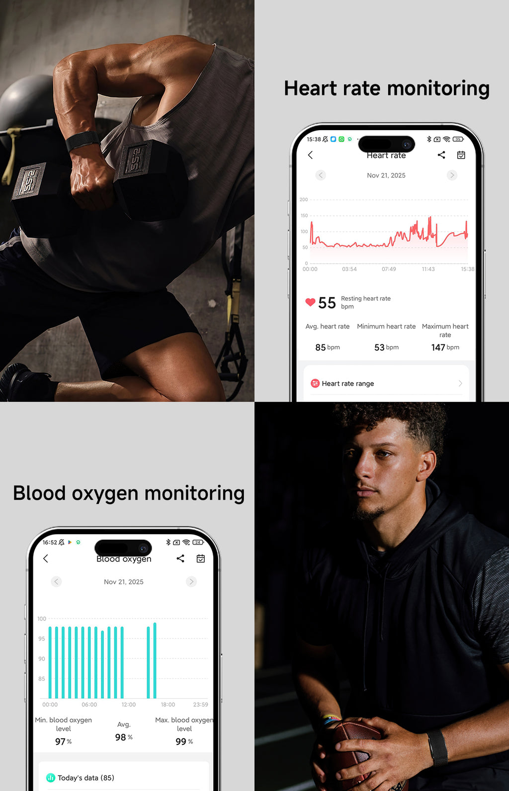 Soul Vibe Band G71 — Screenless Sensor Band