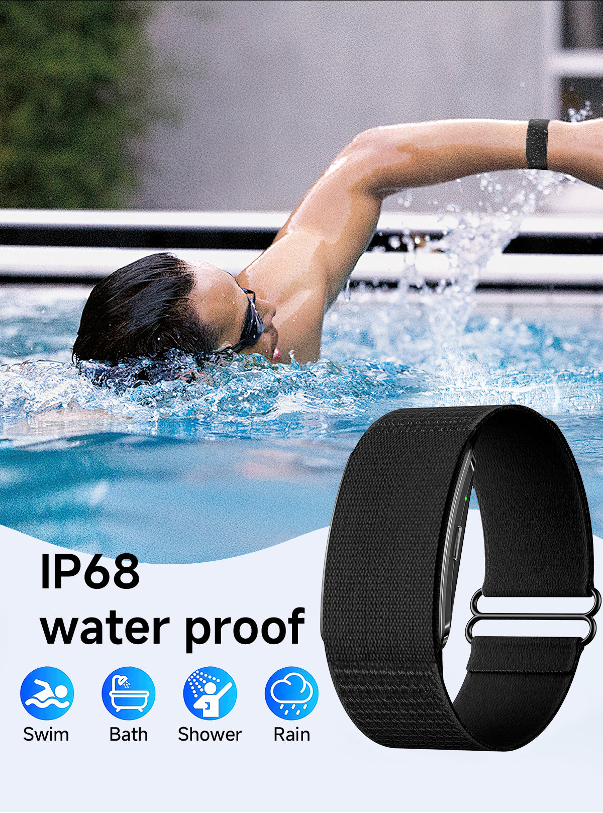 Soul Vibe Band G71 — Screenless Sensor Band