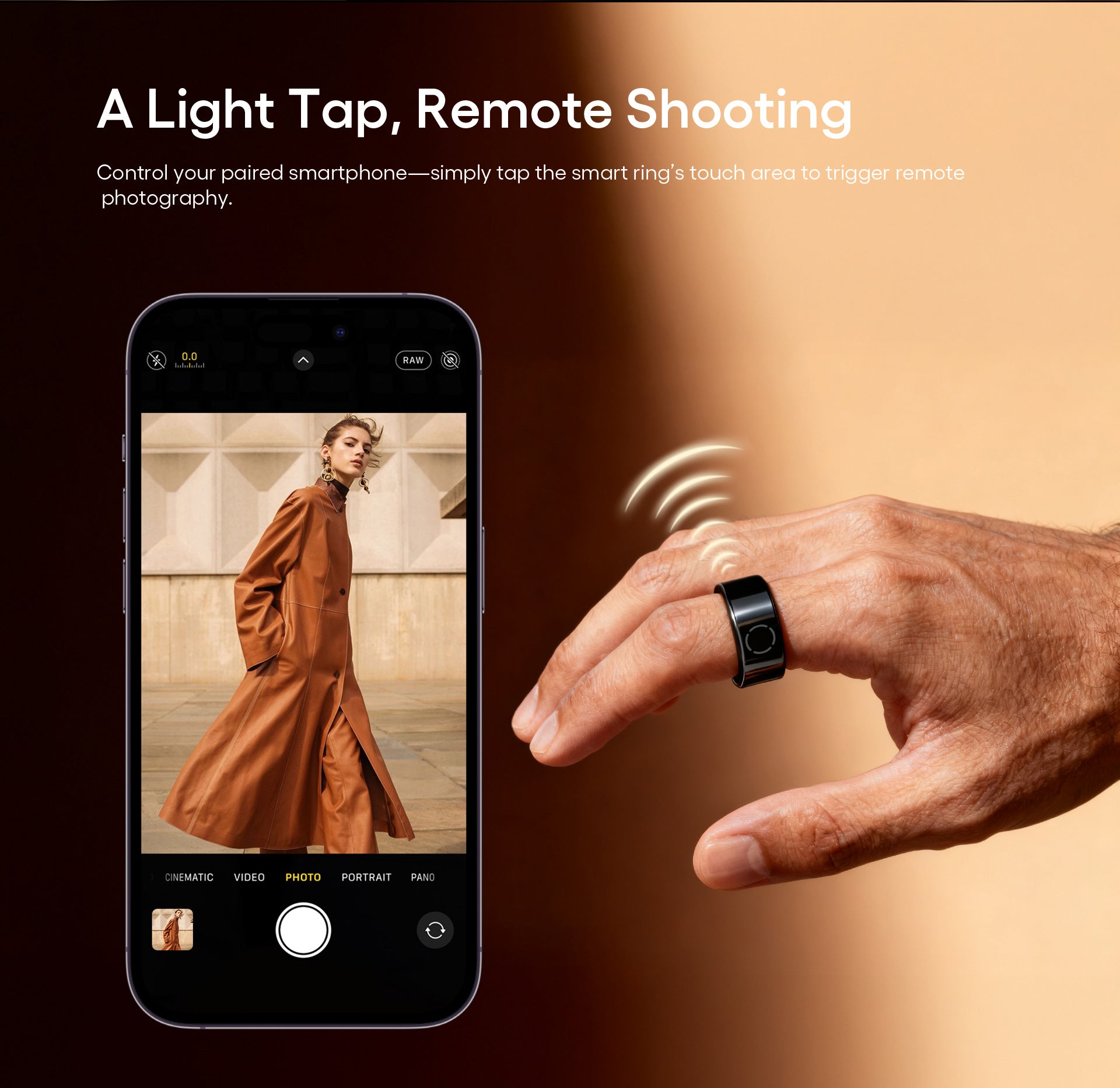 Soul Vibe Ring X5 — Smart Sensor Ring with Display