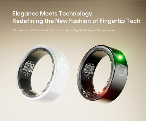 Soul Vibe Ring X5 — Smart Sensor Ring with Display