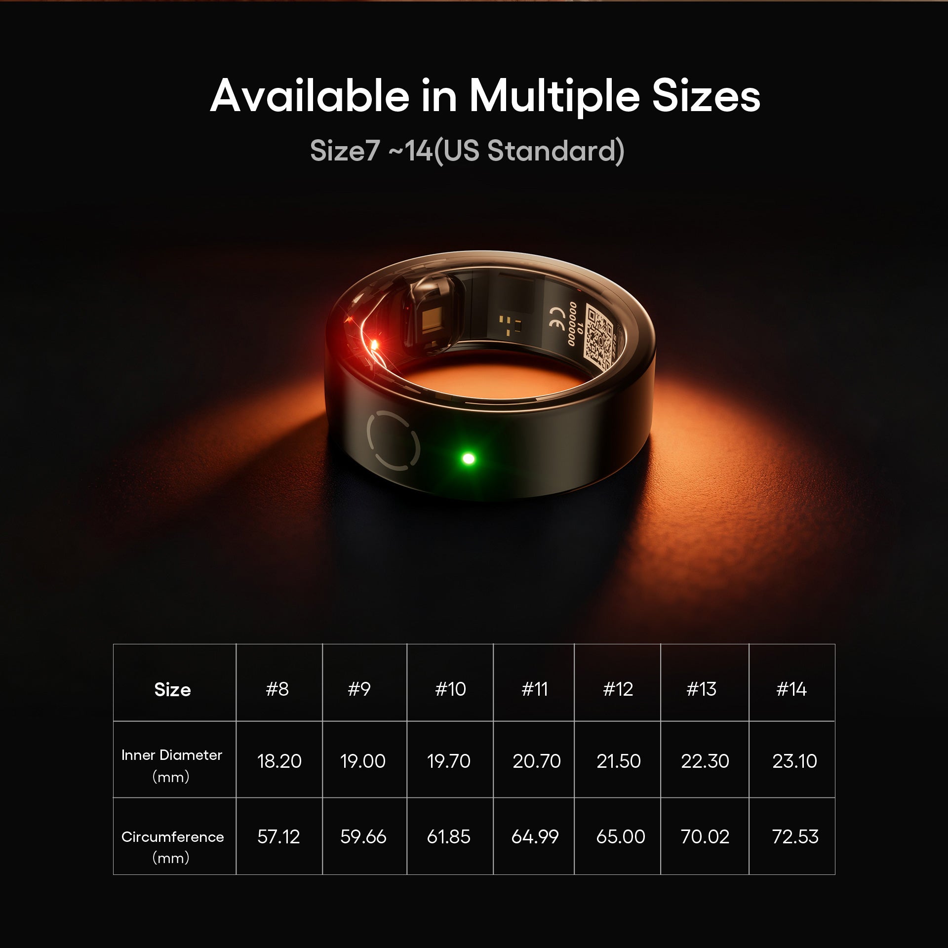 Soul Vibe Ring X5 — Smart Sensor Ring with Display