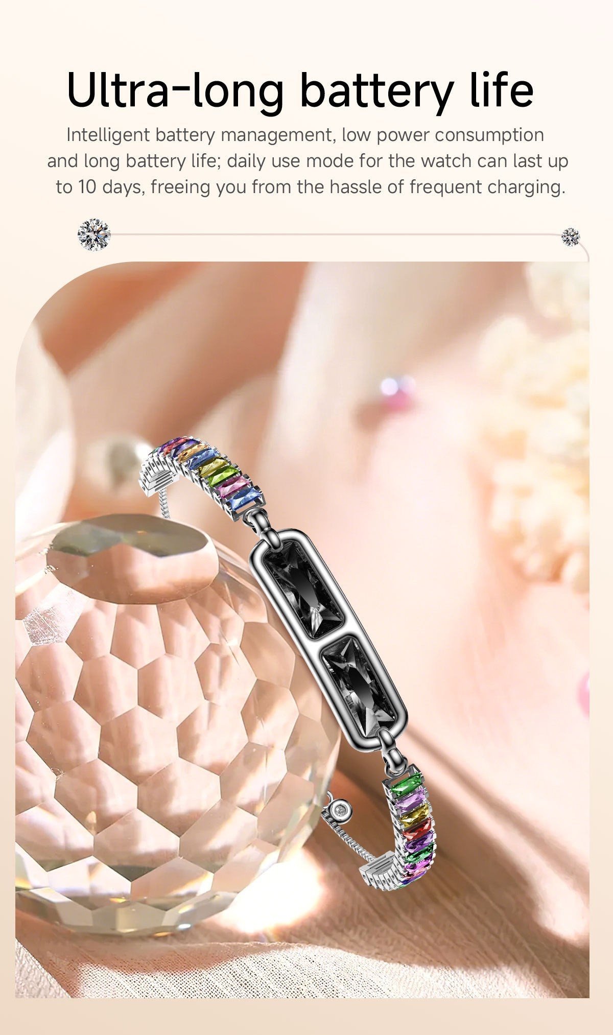 Soul Vibe BH3 Smart Gemstone Bracelet