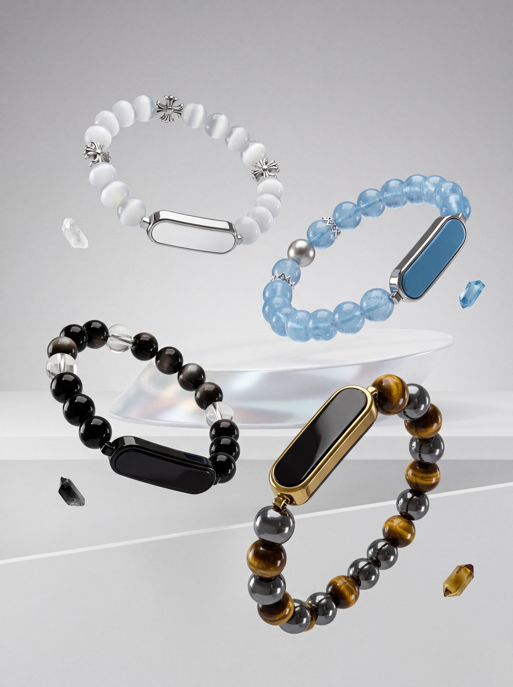 Soul Vibe BQ2 Smart Gemstone Bracelet