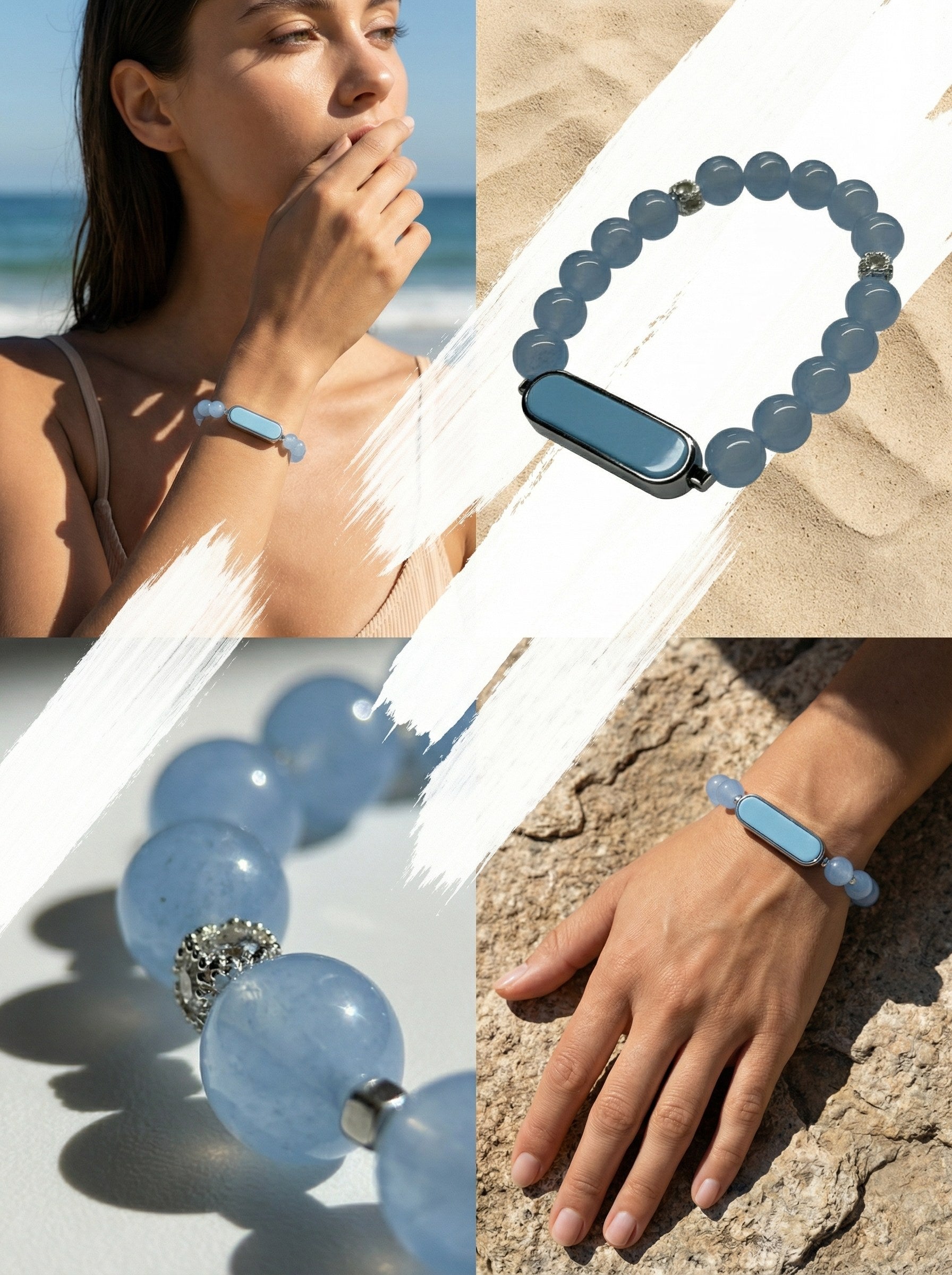 Soul Vibe BQ2 Smart Gemstone Bracelet