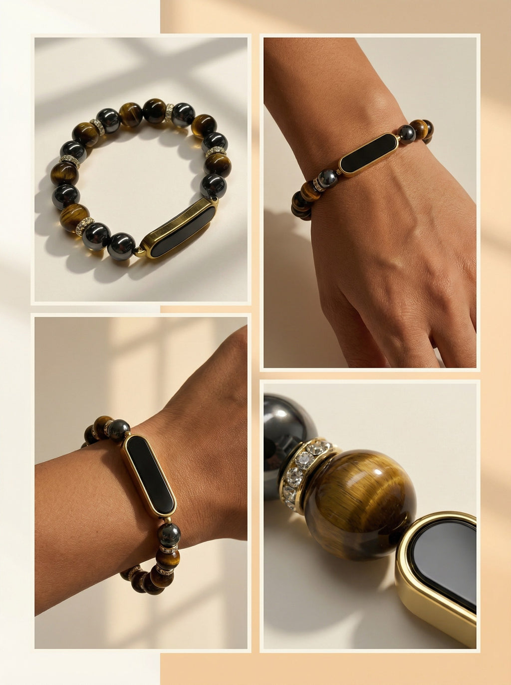 Soul Vibe BQ2 Smart Gemstone Bracelet