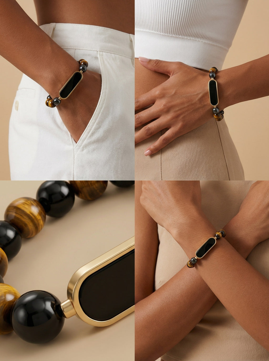 Soul Vibe BQ2 Smart Gemstone Bracelet