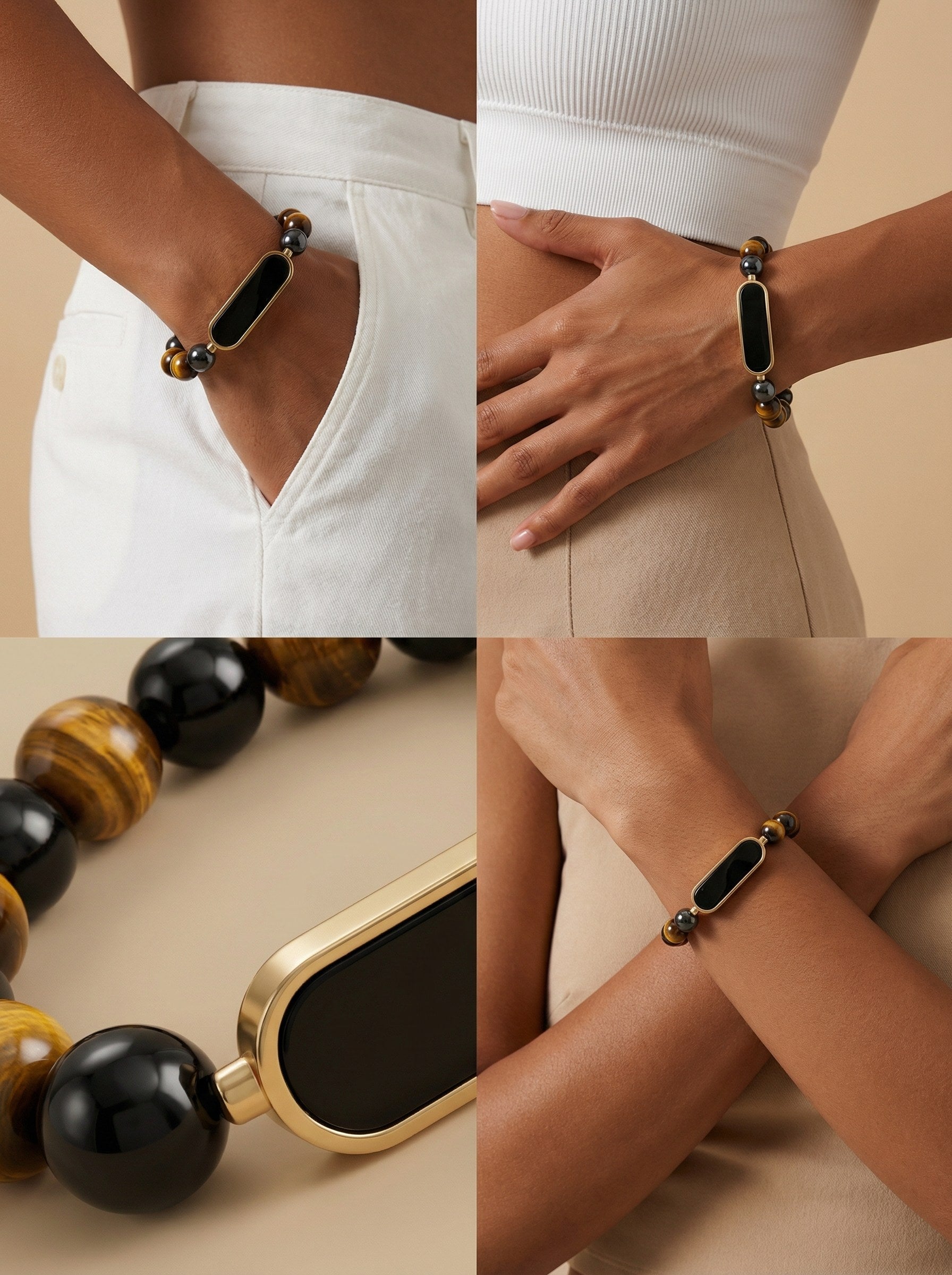 Soul Vibe BQ2 Smart Gemstone Bracelet